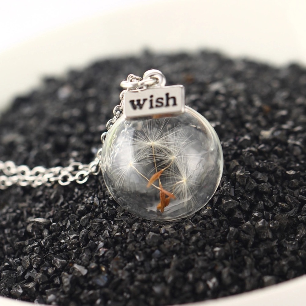 Dandelion Wish Necklace